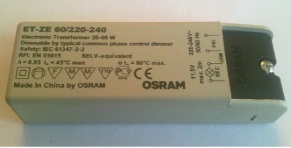  60W OSRAM ET-ZE