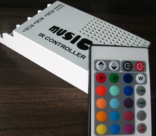   RGB  MUSIC REMOTE IR 60W