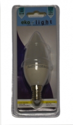 LED  5W E14 220V 3000K EKO-LIGHT