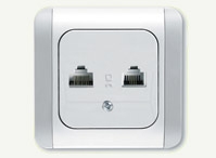  -   RJ11+RJ45 
