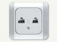  -   RJ11+RJ45 