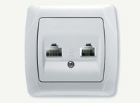   -    RJ45+RJ11 