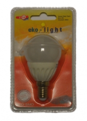 LED  3W E14 220V 3000K EKO-LIGHT