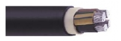 Силови за ниско напрежение - NAYY-силов кабел с алуминиеви тоководещи жила